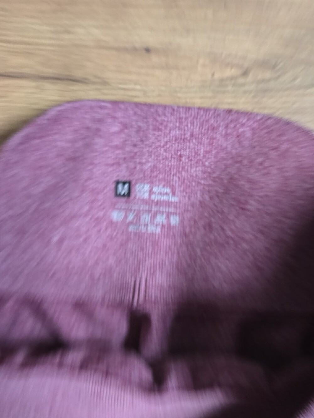Seamless Ribbed Matching Workout Set - Dusty Rose - Picture 3 of 3
